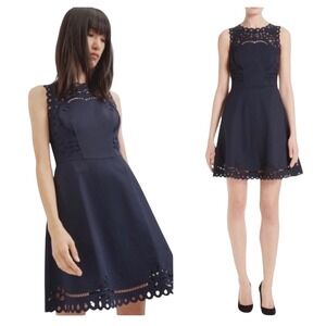 Ted Baker Verony embroidered skater 
Size 1 us 4